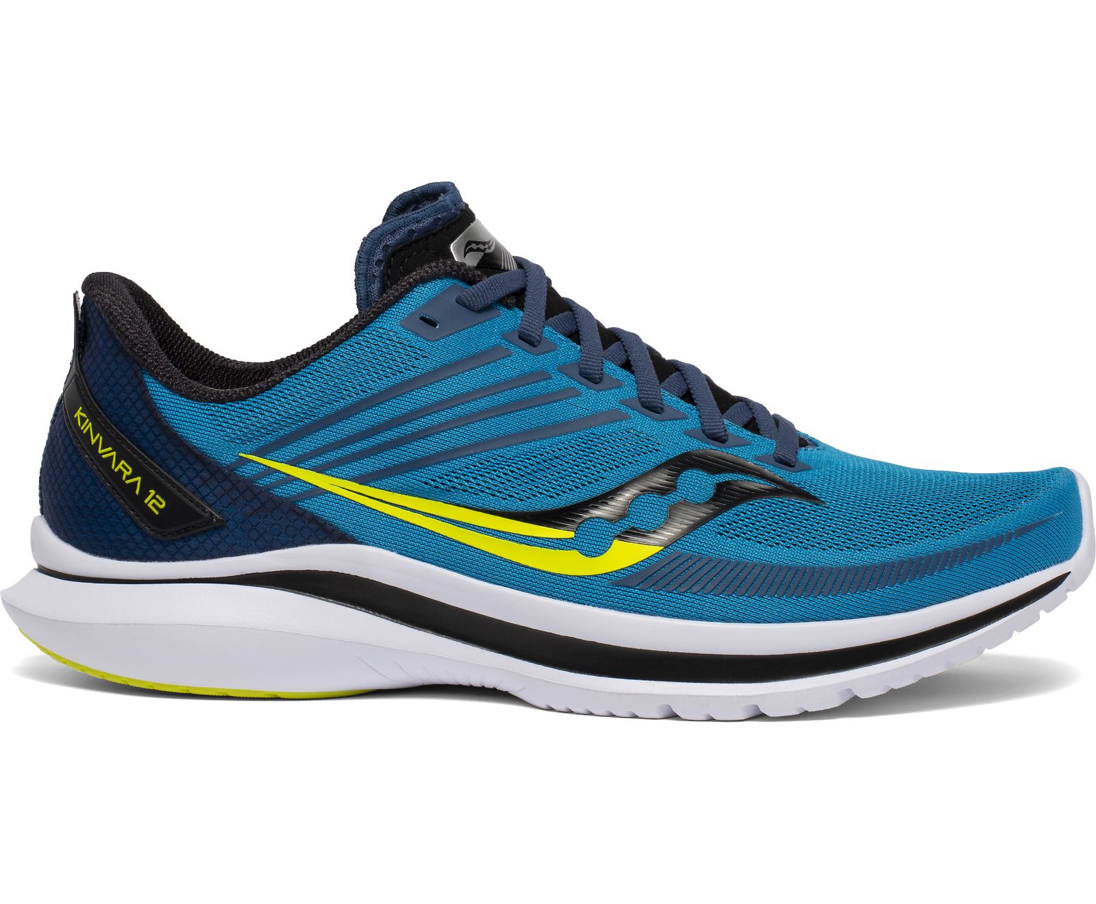 Men\'s Saucony Kinvara 12 Running Shoes Blue / Navy | Singapore 525TCEV